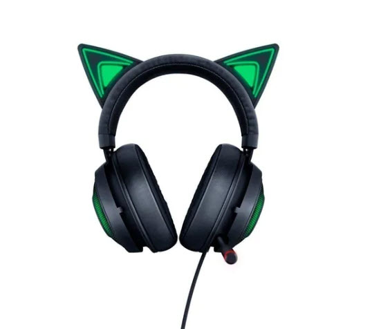Audifonos Gamer Razer Kraken Kitty Chroma Rgb Usb Negro1