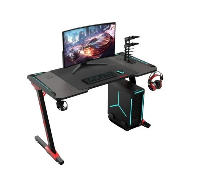 ESCRITORIO GAMER GTC GTA-002 LUZ RGB